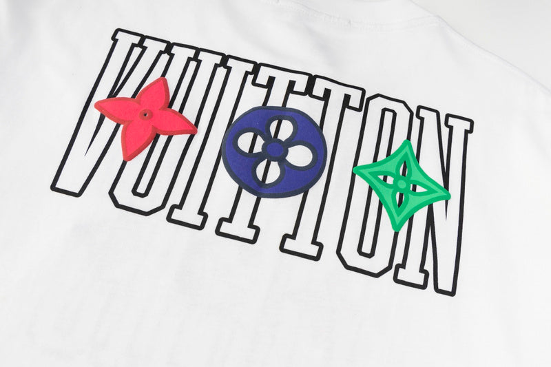 Side profile of Louis Vuitton cotton t-shirt with everyday silhouette