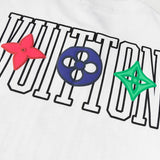 Side profile of Louis Vuitton cotton t-shirt with everyday silhouette