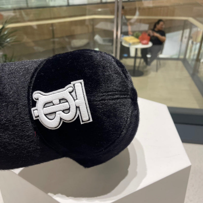 Front view of Burberry unisex cap