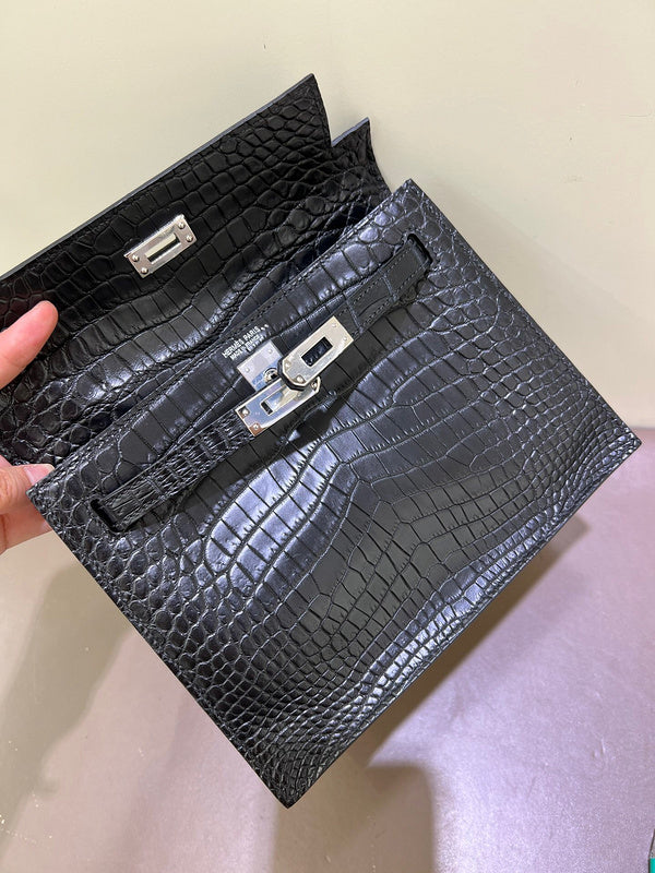 Interior view of considered premium bag