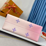 Back view of chic statement women's handbag – women's designer-style accessory
