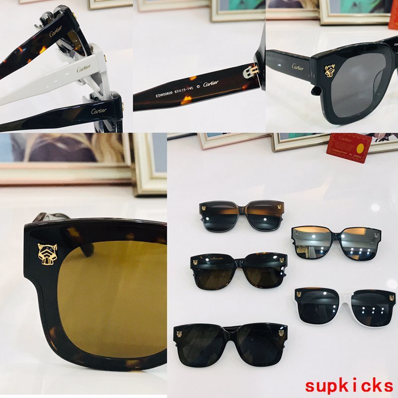 Lifestyle view of Cartier unisex sunglasses