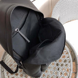 Close-up detail of refined structured women's handbag – women's everyday handbag