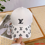 Close-up detail view of Louis Vuitton unisex cap