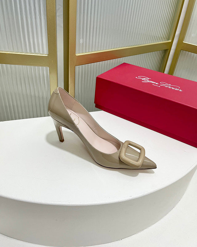 Roger Vivier luxury shoes side view — premium authentic designer style