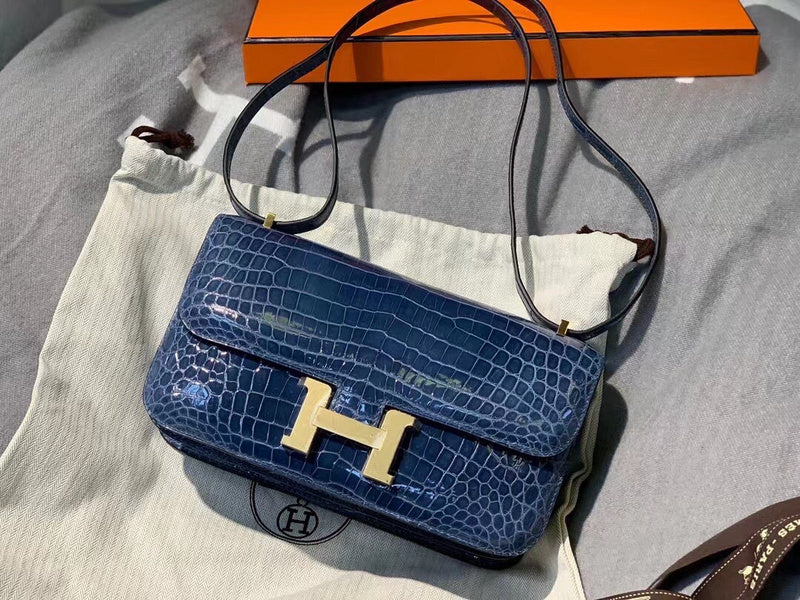 Close-up detail of sophisticated bag design