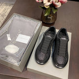 Alexander McQueen stone beige luxury sneakers view 6 premium leather build