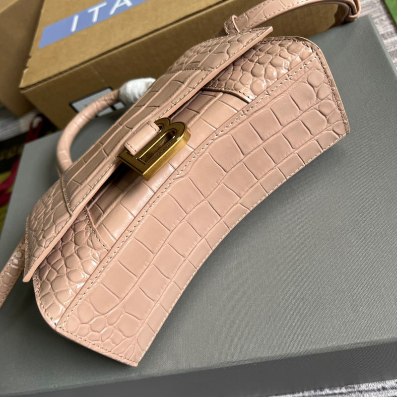 Chic Faux Leather Handbag - Versatile Everyday Design | Women's Everyday Carry Handbag #286 - styled full view (image 7) of designer-inspired handbag