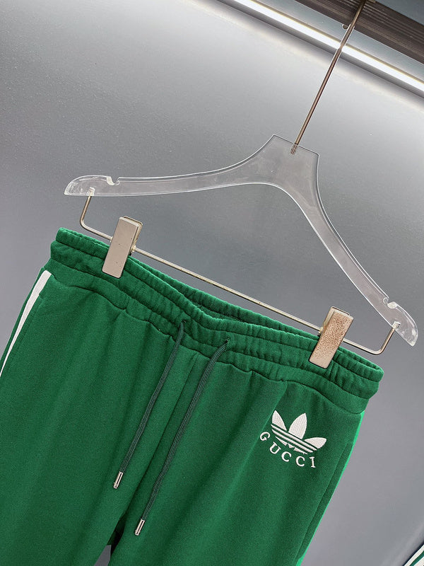 Back view of Gucci luxury clothing with logo-detail design