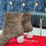 Close-up of Roger Vivier shoes craftsmanship