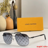Lifestyle view of Louis Vuitton unisex sunglasses