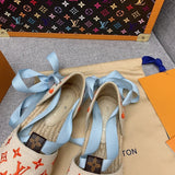 Louis Vuitton shoes Style 312 - close-up of luxury comfort fit