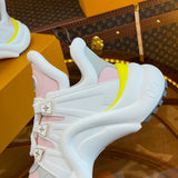 Louis Vuitton Black Slip-On Sneakers - Heel Detail View