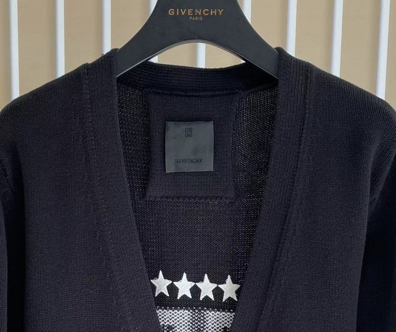 Close-up of Givenchy designer clothing craftsmanship