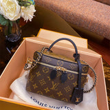  Understated structured bag front view