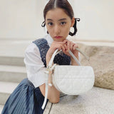 Interior view of structured premium women's handbag – women's luxury handbag