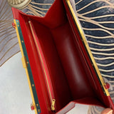 Interior view of chic sleek women's handbag – women's luxury accessory