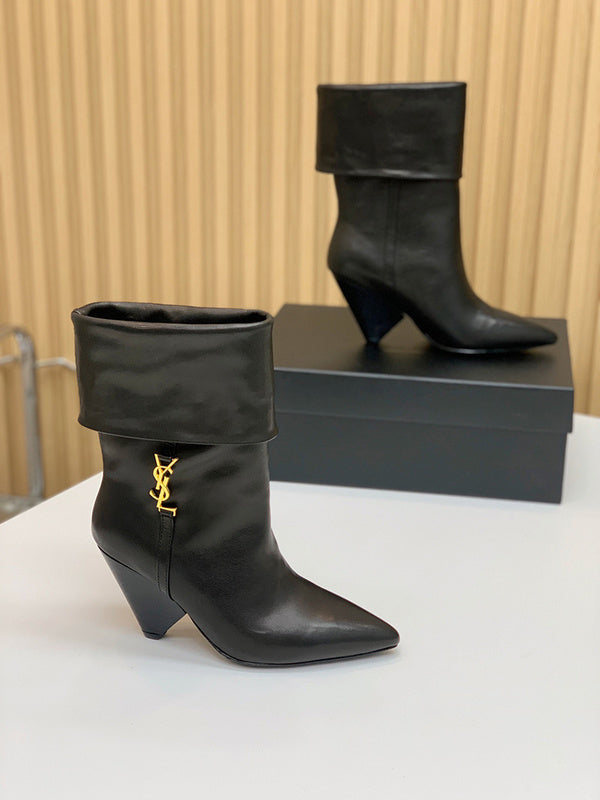 Saint Laurent luxury shoes close-up — premium authentic designer style