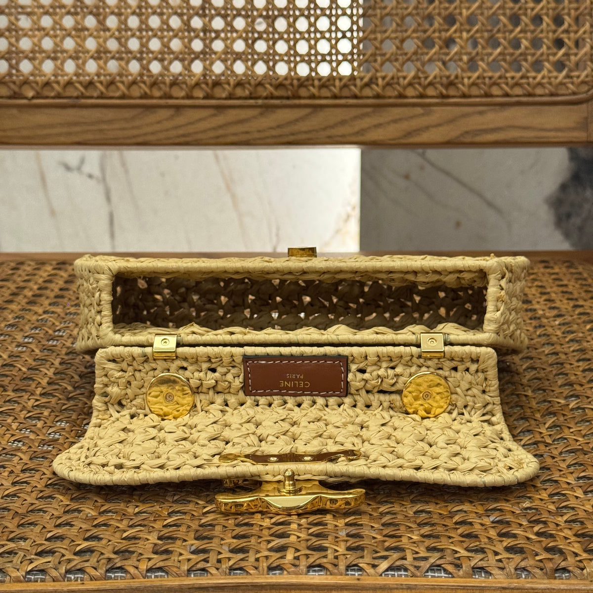 Celine Teen Lola Bag detail shot – designer craftsmanship and quality
