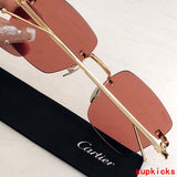 Front view of Cartier unisex sunglasses