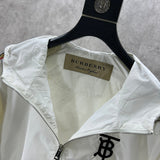 Close-up of Burberry designer clothing craftsmanship