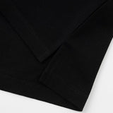 Side profile of Polo cotton polo shirt with logo-detail design