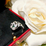 Front view of Cartier unisex jewelry piece