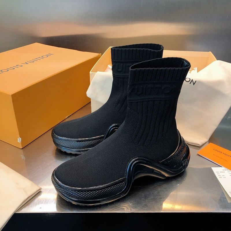 Louis Vuitton luxury shoes angled view — premium authentic designer style