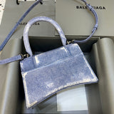 Timeless Premium PU Leather Handbag - Polished Finish | Women's Fashion Handbag #539 - close-up detail shot (image 3) of designer-inspired handbag