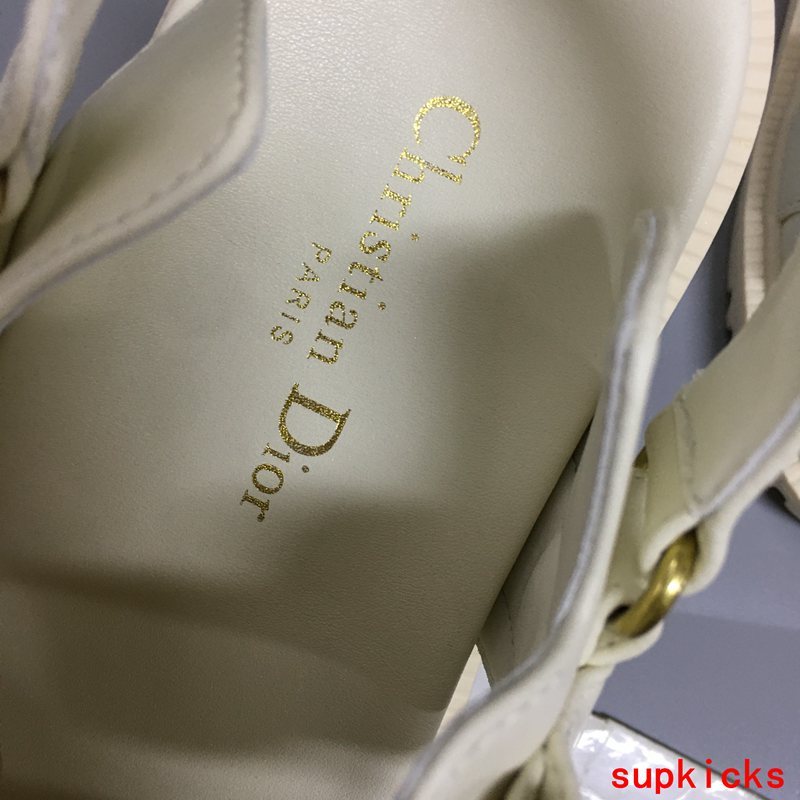 Dior Nude Chunky Platform Sneakers - Back View