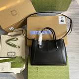 Top view of elevated classic women's handbag – women's designer-style accessory