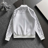 Front view of Louis Vuitton luxury clothing with runway-inspired design