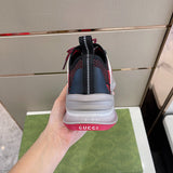 Gucci fresh white-and-black luxury sneakers view 5 minimalist modern build
