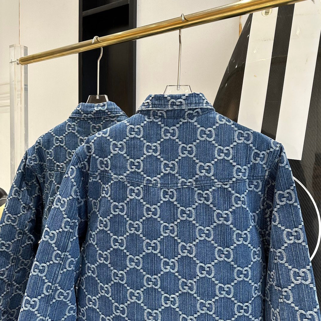 Gucci Denim Overshirt – luxury designer shirt at Bellvora
