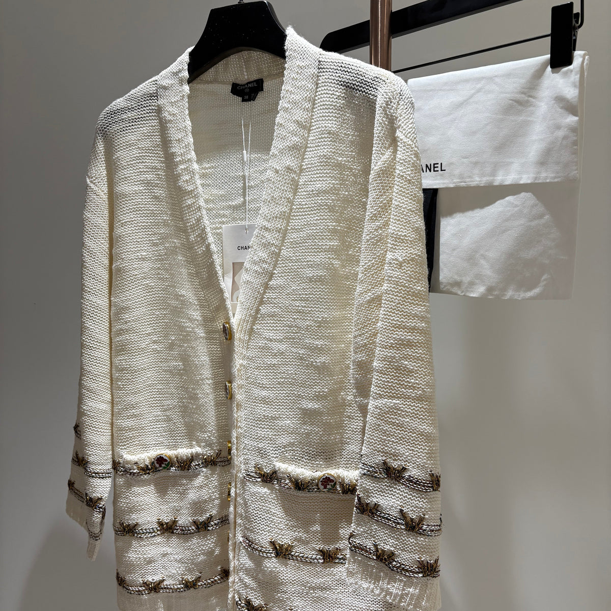 Chanel Sweaters? Chanel Cardigan Luxury Designer Knit Sweater