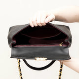Chanel 25S Small Bag detail shot – authentic designer craftsmanship