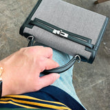  effortless crossbody bag detail view showing craftsmanship