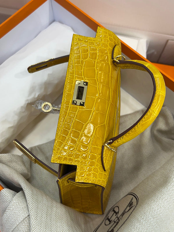 Interior view of chic premium bag