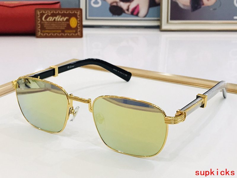 Full view of Cartier unisex sunglasses