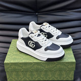 Gucci all-black luxury sneakers view 4 retro runner design