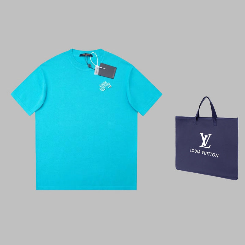 Back view of Louis Vuitton cotton t-shirt with tailored silhouette