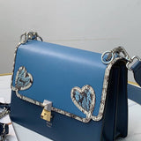 Ziva's Charm handbag – close-up view (Standard Size)