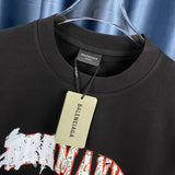 Balenciaga t-shirt close-up — premium authentic designer style