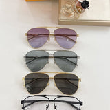 Lifestyle view of Louis Vuitton unisex sunglasses