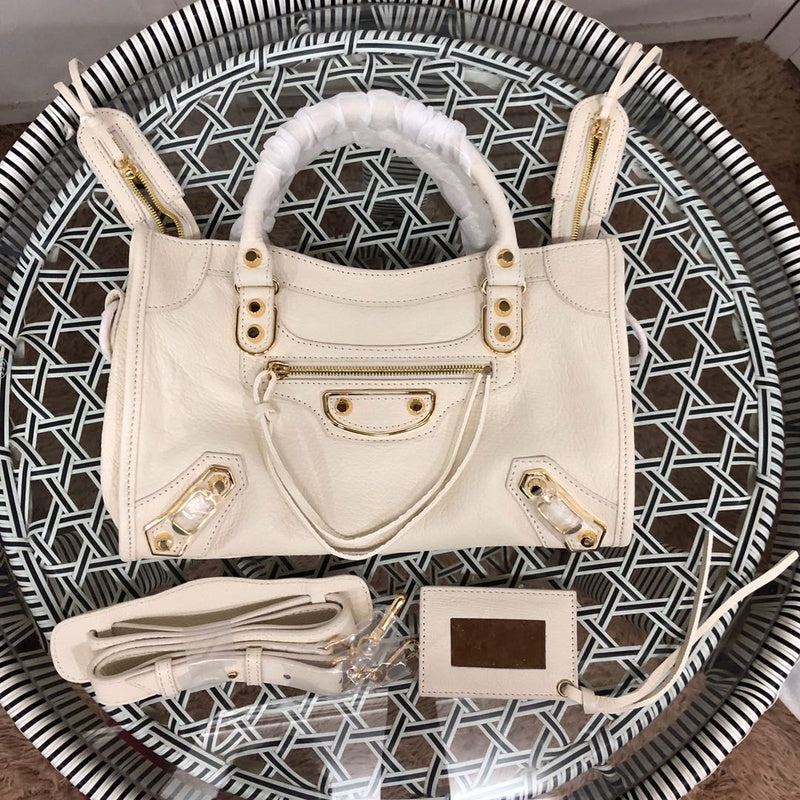 Interior view of modern statement women's handbag – women's luxury accessory