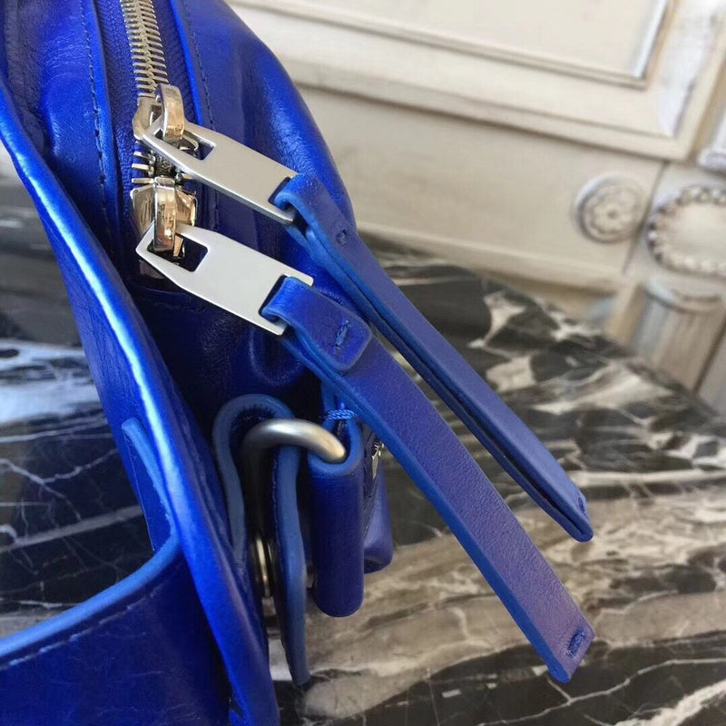 Bold Premium PU Leather Handbag - Smooth Faux-Leather Exterior | Women's Luxury Handbag #201 - styled full view (image 7) of designer-inspired handbag