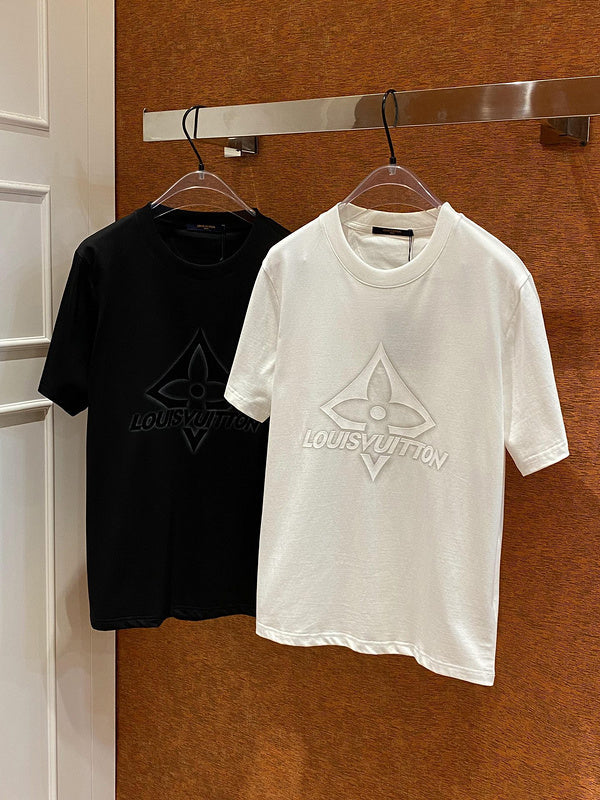 Front view of Louis Vuitton cotton t-shirt with tailored silhouette