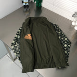 Front view of Louis Vuitton luxury clothing with signature branding