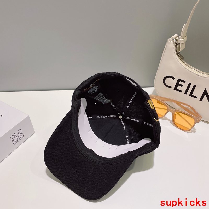 Side view of Louis Vuitton unisex cap