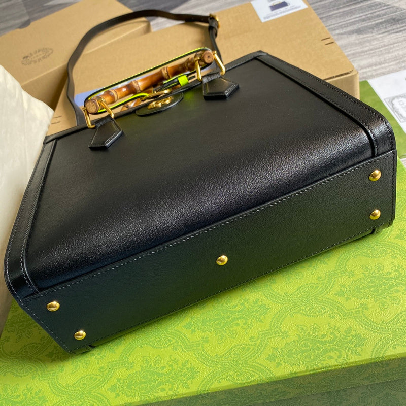 Top view of polished statement women's handbag – women's premium purse